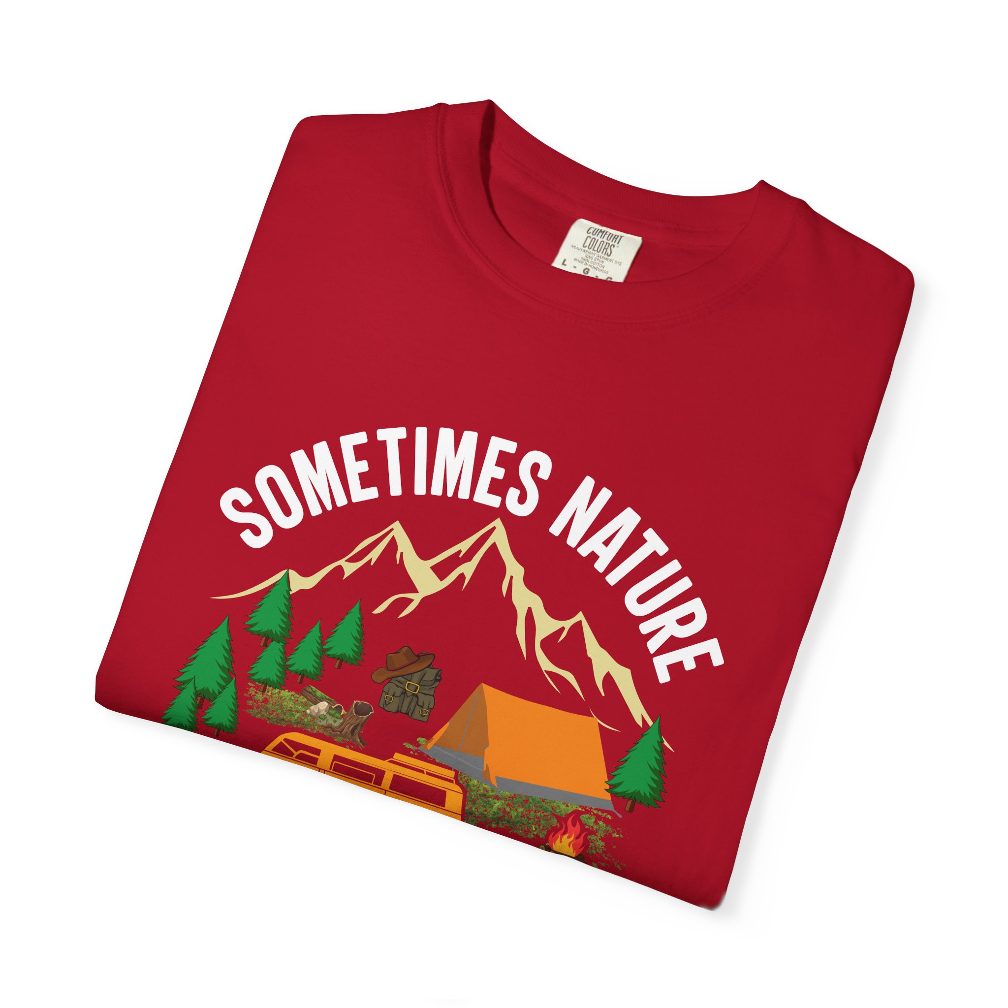 Adventure Awaits Unisex T-Shirt - Perfect for Camping, Nature Lovers, Outdoor Enthusiasts, Summer Festivals, Unique Gift Idea. - Image 55