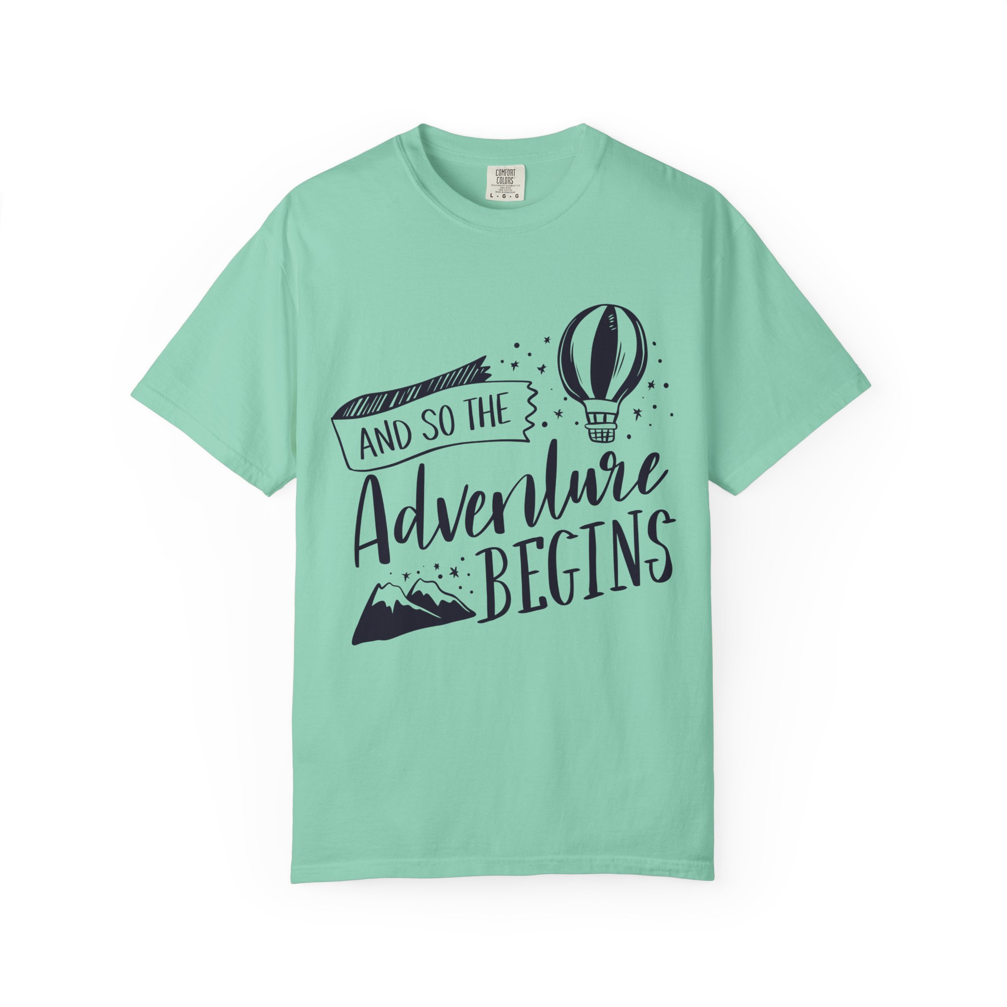 C - 14.1b - Adventure Begins Unisex T-Shirt, Travel Tee, Gift for Wanderlust, Adventure Apparel, Casual Wear, Explorer Top. - Image 25