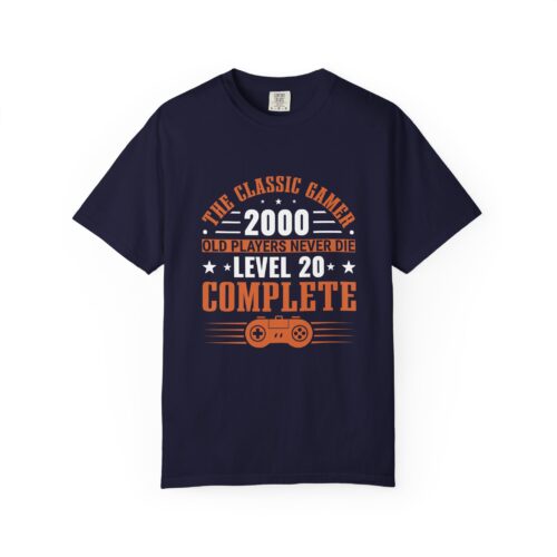 Retro gaming tee Gamer Level 20 Unisex Tshirt - Image 9