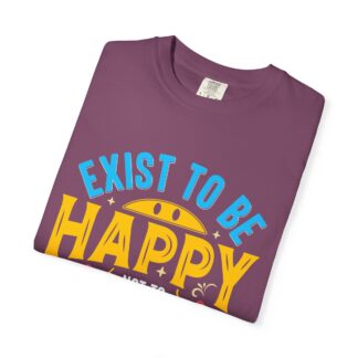 Good vibes t-shirt for Self-Love & Authentic Living - Exist to Be Happy Not to Impress Unisex Tee - Image 47