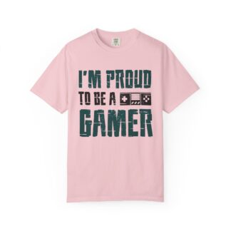 Cool Gaming T shirts - Proud Gamer Tee Unisex Tee - Image 49