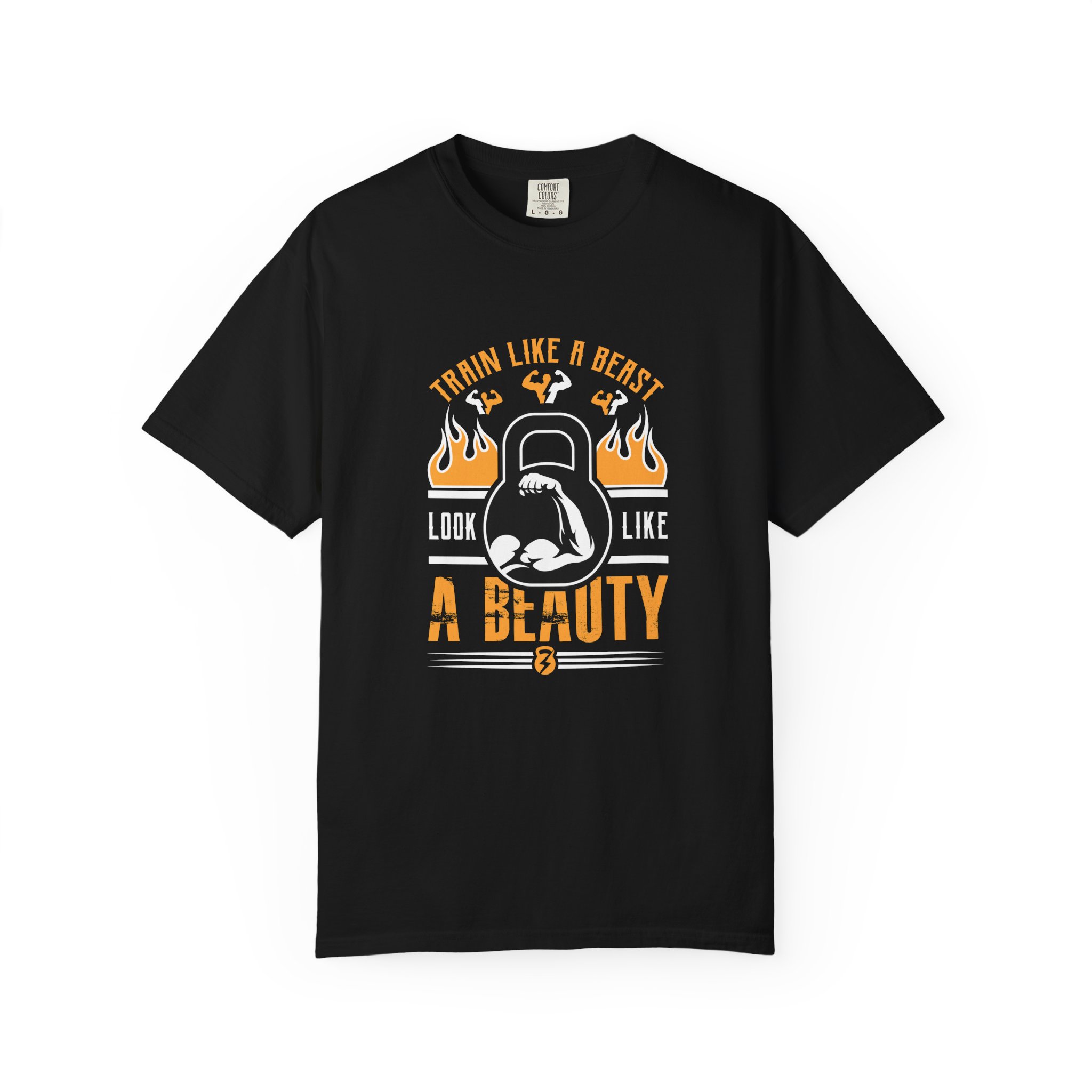 Beast & Beauty Gym T-shirt, Motivational Workout Shirt, Fitness Apparel, Gift for Gym Lovers, Unisex Tee. - Image 9