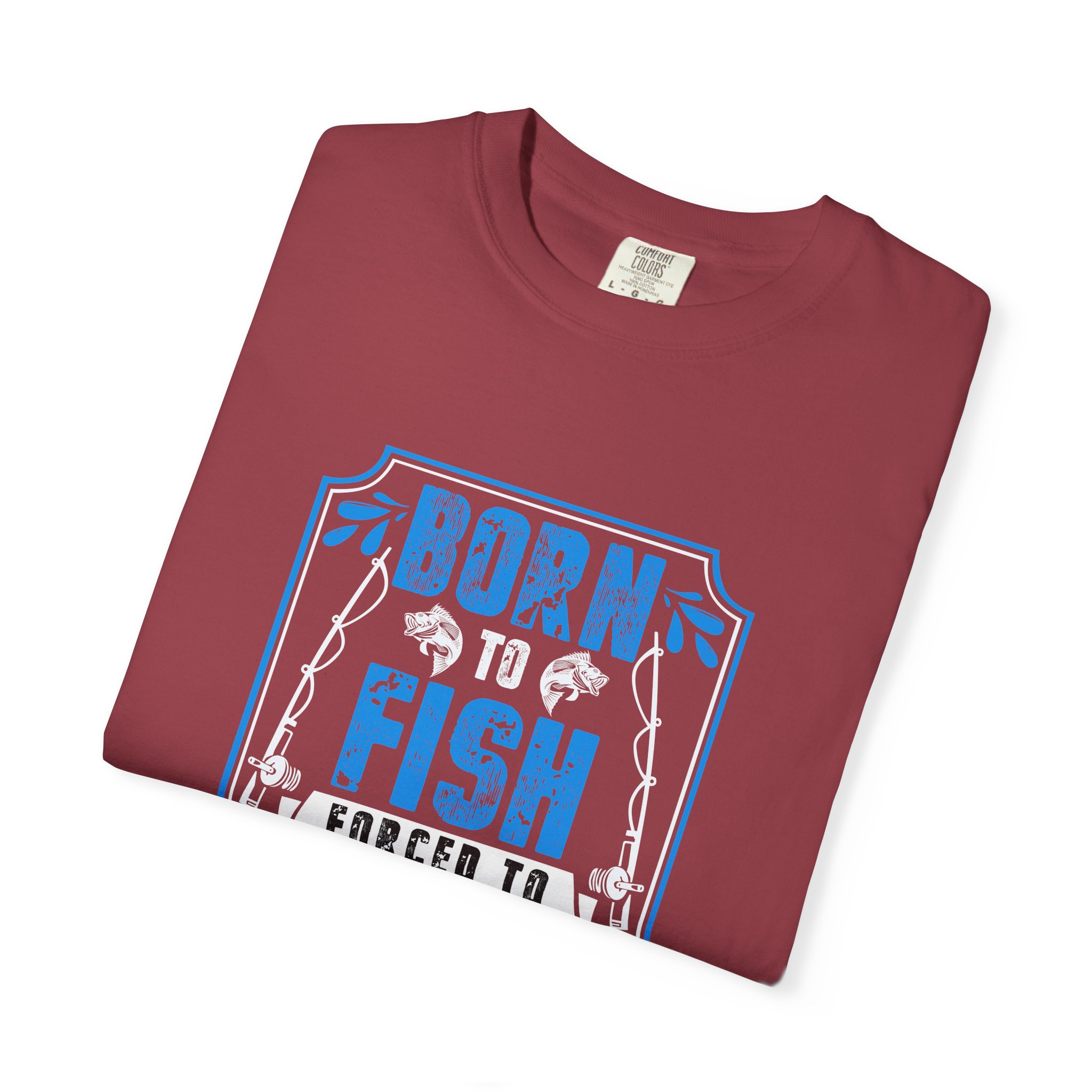 Born to Fish T-shirt, Unisex Fishing Tee, Outdoor Adventure Shirt, Gift for Fishermen, Casual Wear for Nature Lovers. - Image 7