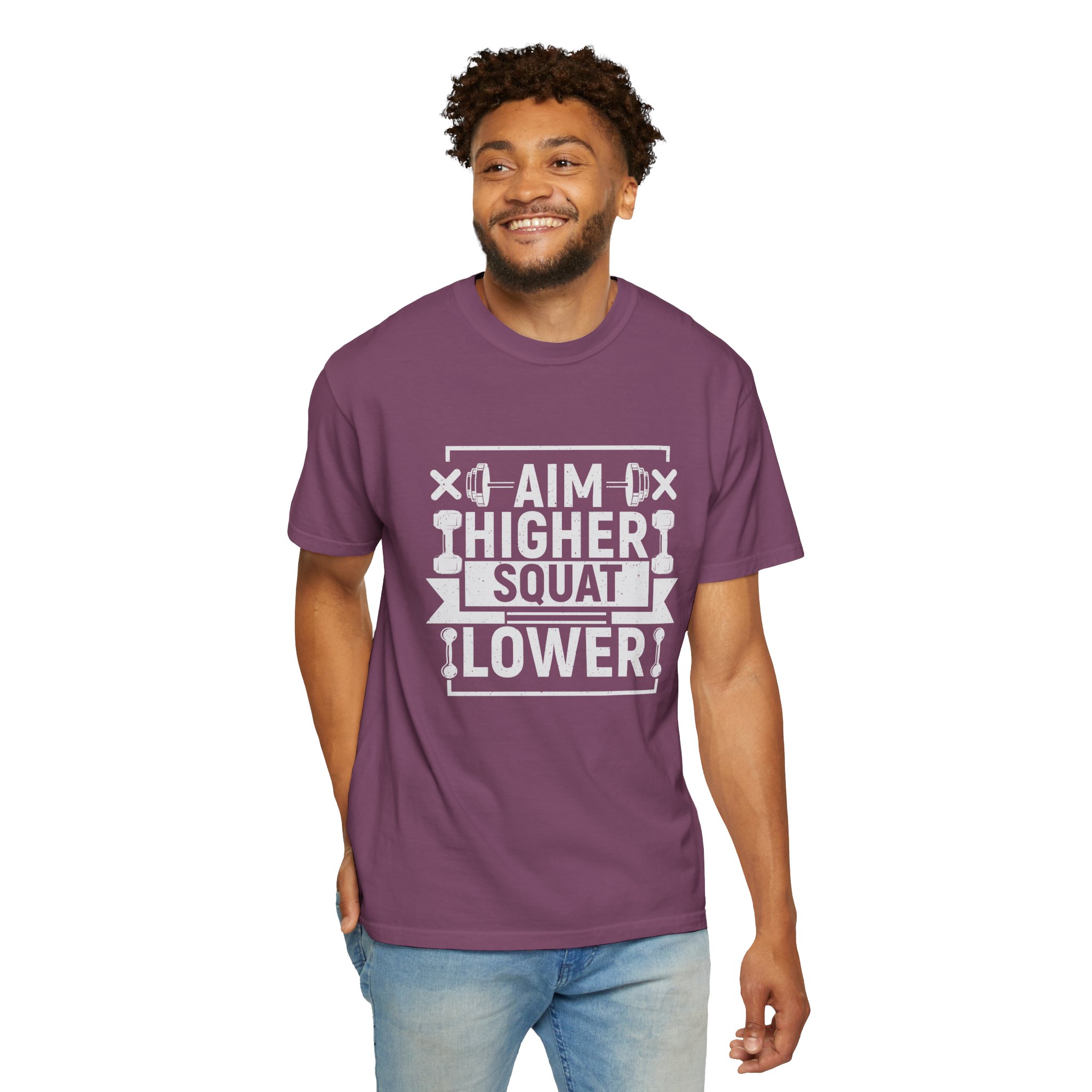Fitness Motivational T-Shirt, Gym Tee for Active Lifestyle, Workout Apparel, Gift for Fitness Enthusiasts, Exercise Outfit, Squat Humor Tee. - Image 30