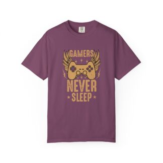 Retro Controller Graphic Tee for Gamers Vibes - Gamers Never Sleep Unisex Tee - Image 41