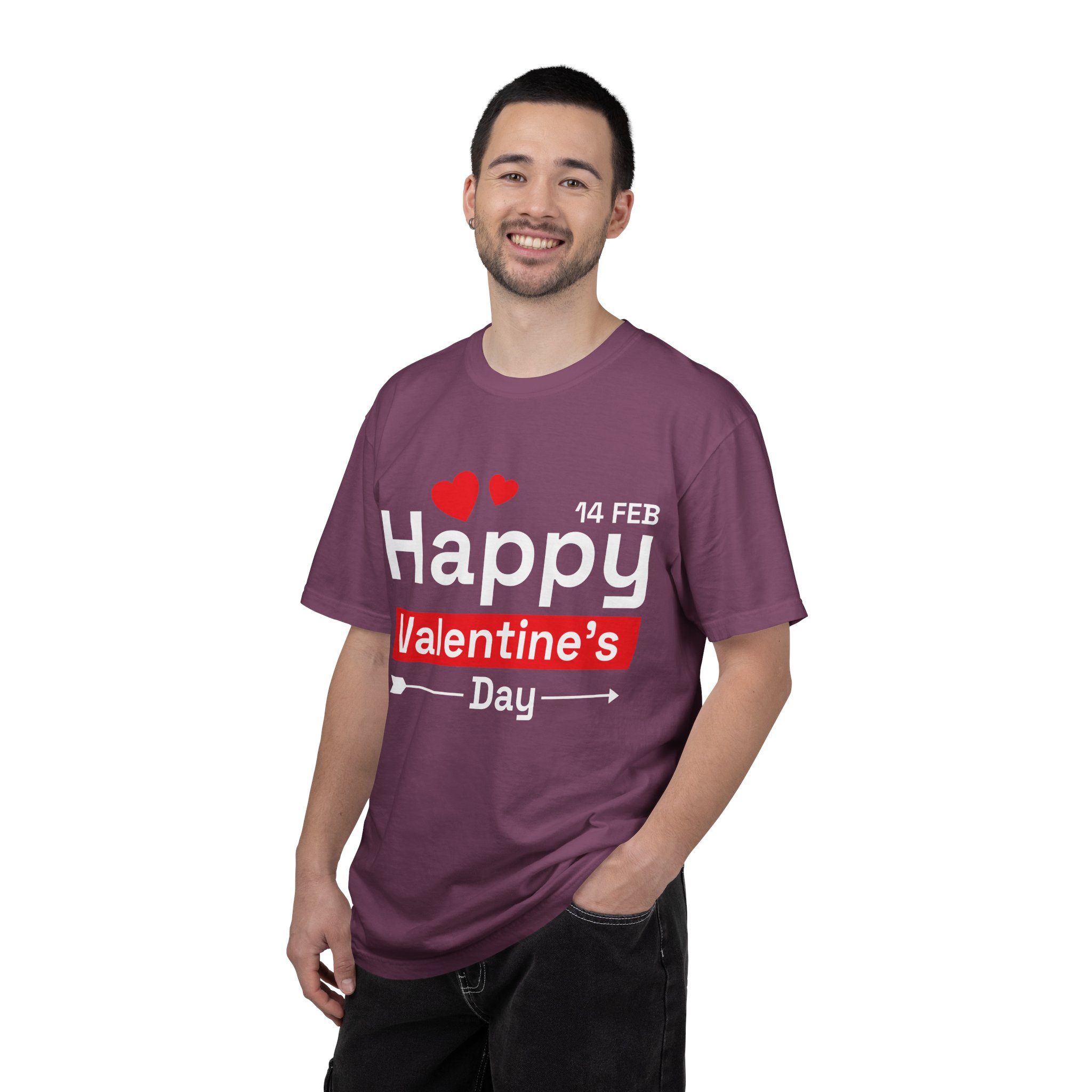 b2 - 8.6d - Happy Valentine’s Day T-Shirt – Classic Graphic Tee for Love, Romance & Festive Style. - Image 50