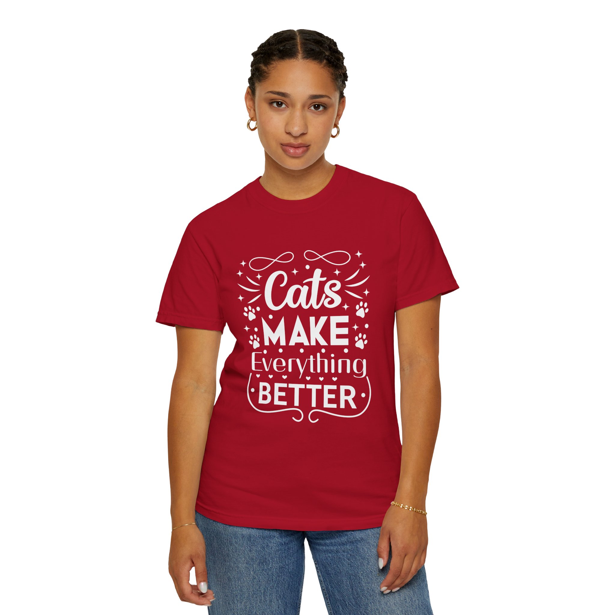 b2 - 5.10 - Cats Make Everything Better T-Shirt – Cute Cat Lover Graphic Tee for Cozy Vibes & Everyday Happiness. - Image 52