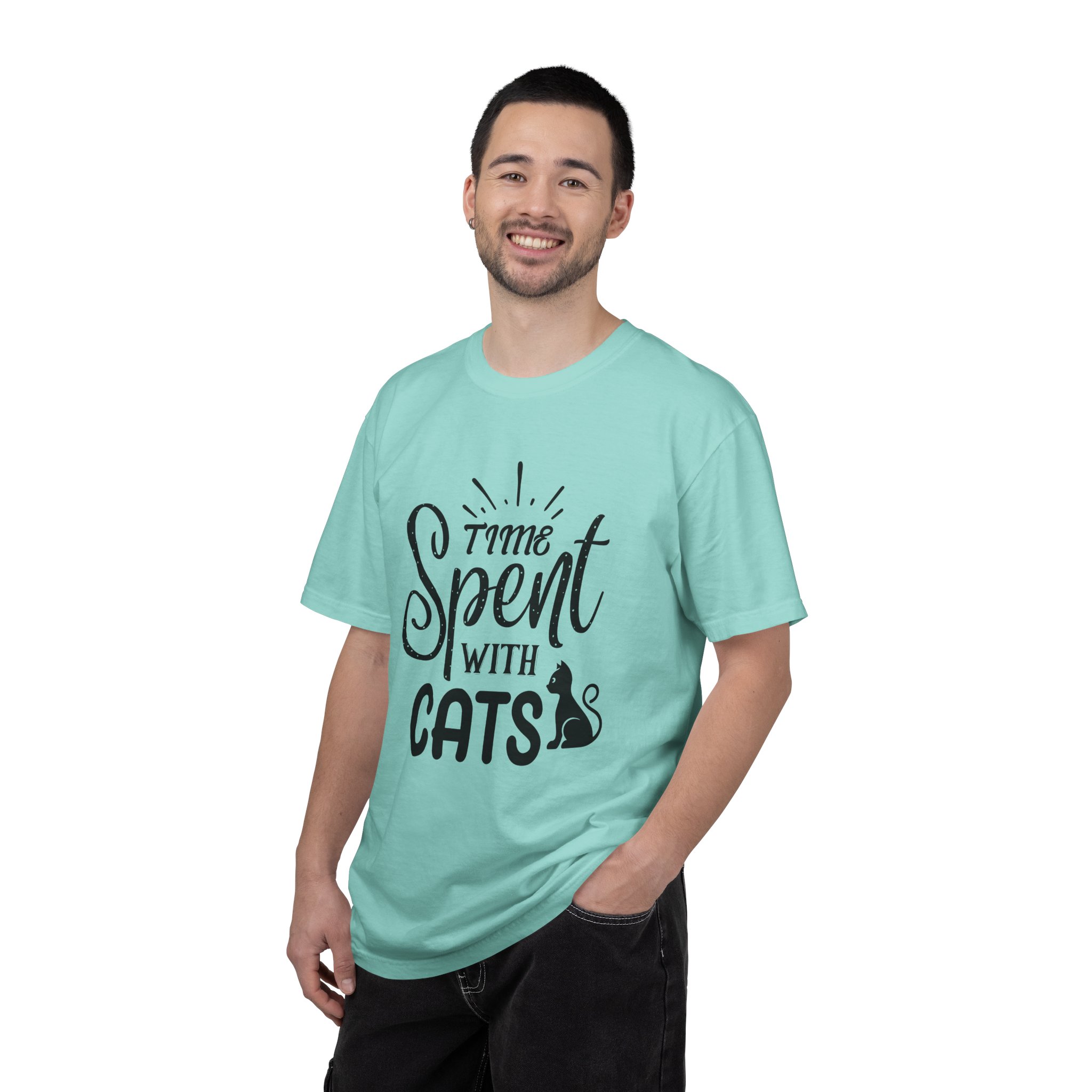 b2 - 5.13 - Time Spent with Cats T-Shirt – Heartwarming Cat Lover Graphic Tee for Cozy Moments & True Pet Love. - Image 42