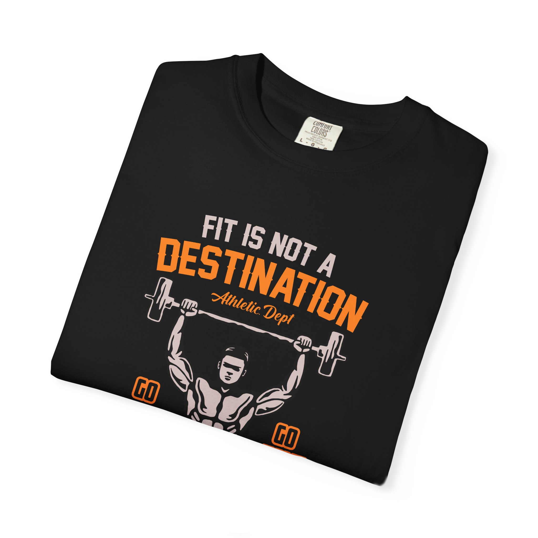 b2 - 6.16 - Fit Is Not a Destination It’s a Way of Life T-Shirt – Motivational Fitness Graphic Tee for Healthy Living, Discipline & Everyday Strength. - Image 7