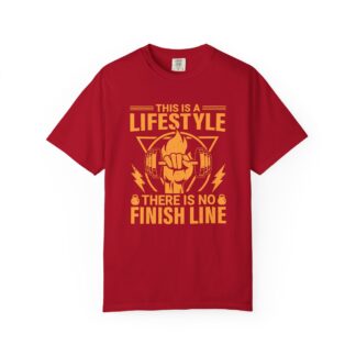 This Is a Lifestyle There Is No Finish Line T-Shirt – Motivational Running Graphic Tee for Endurance, Commitment & Active Living. - Image 49