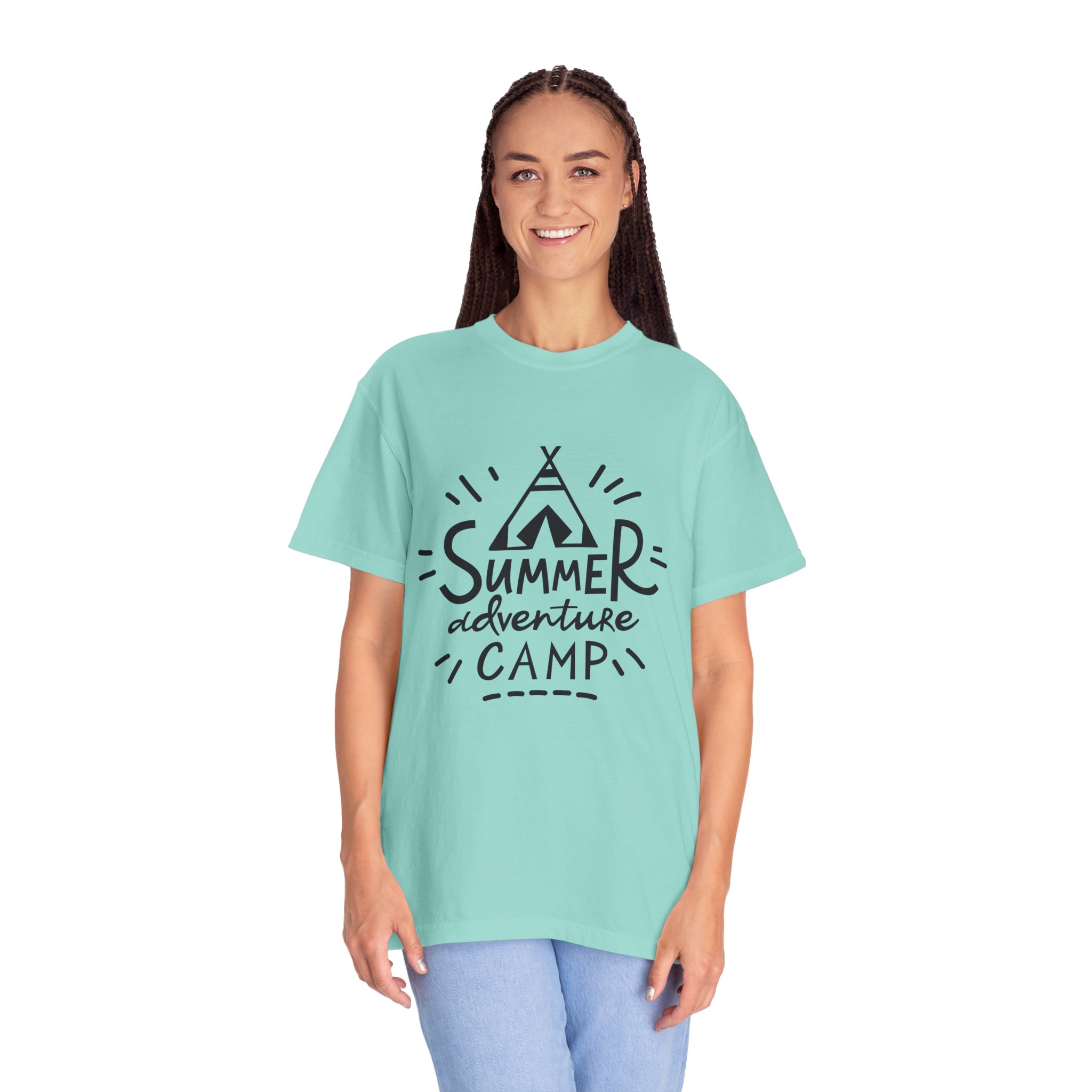 Summer Adventure Camp T-shirt, Unisex Outdoor Tee, Camping Shirt, Travel Gift, Family Reunion Apparel, Nature Lover Top. - Image 19