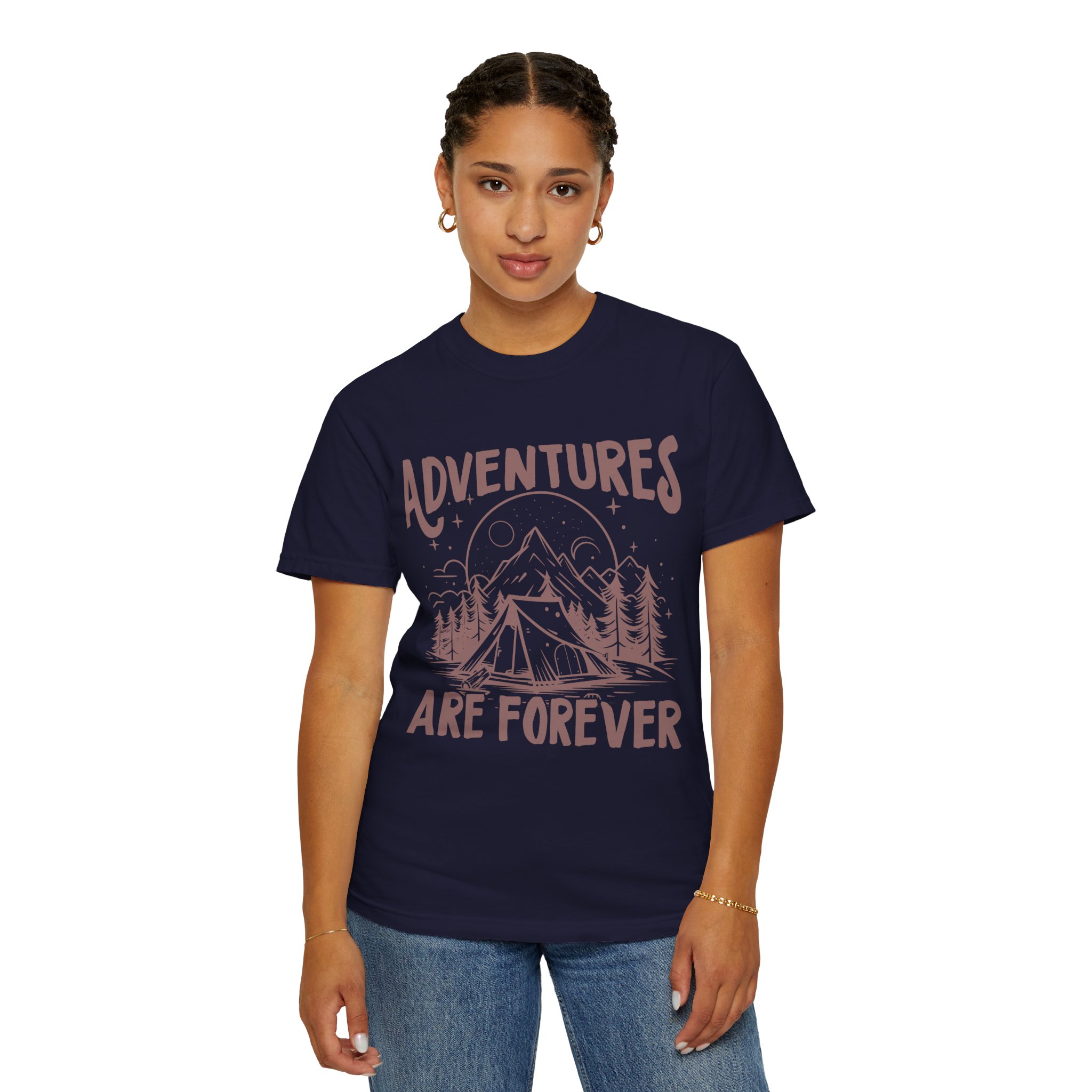 Adventure T-Shirt, Unisex Camping Tee, Outdoor Lover Gift, Nature Apparel, Travel Shirt, Hiking Outfit. - Image 4