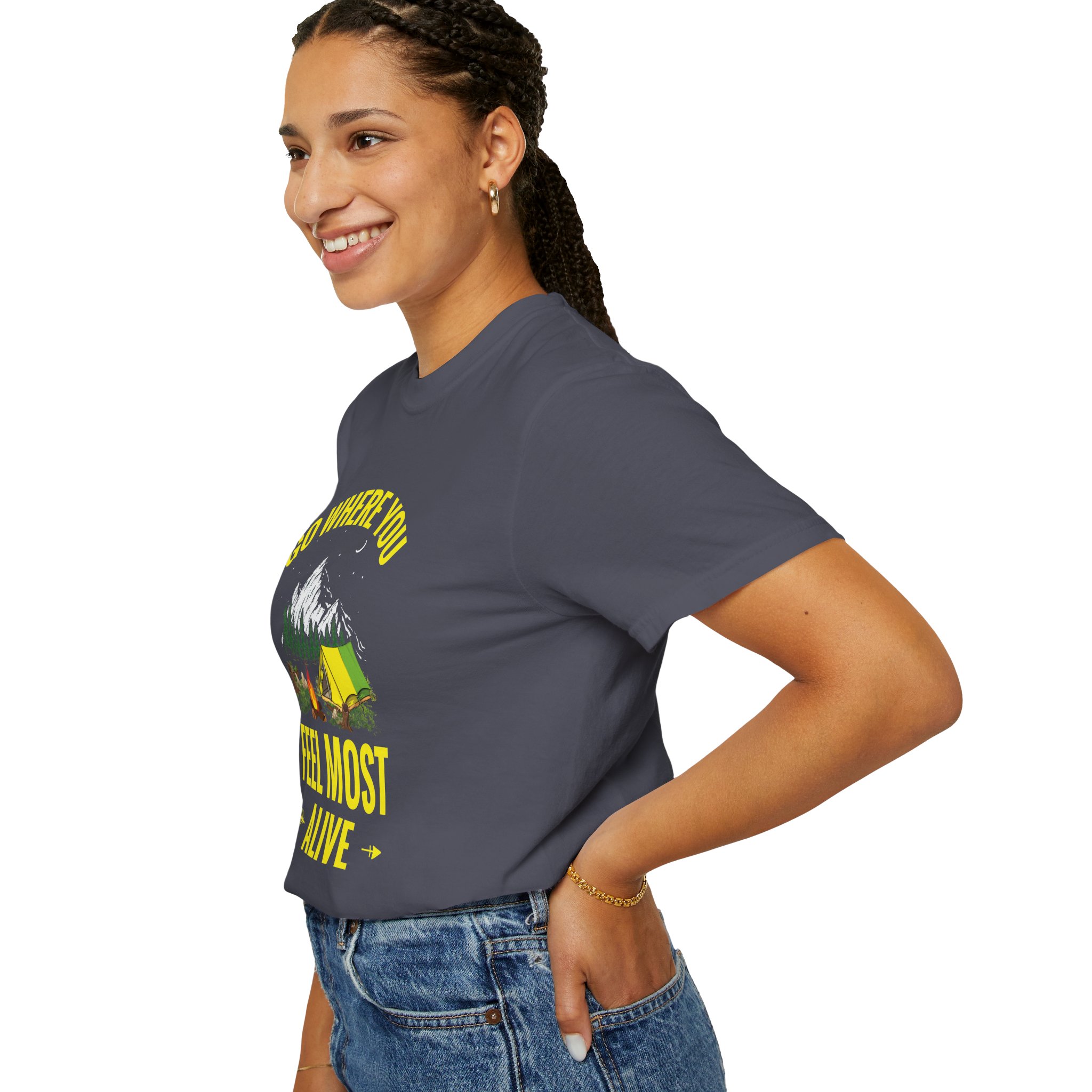 Adventure-Inspired T-Shirt | Outdoor Lovers Gift, Camping Apparel, Nature Tee, Eco-Friendly Fashion, Unisex Casual Wear. - Image 5