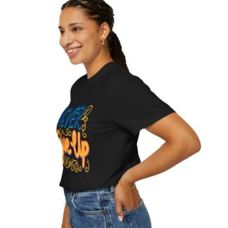 Inspirational quotes t shirt Motivational Wear - Never Give Up T-Shirt - Image 21