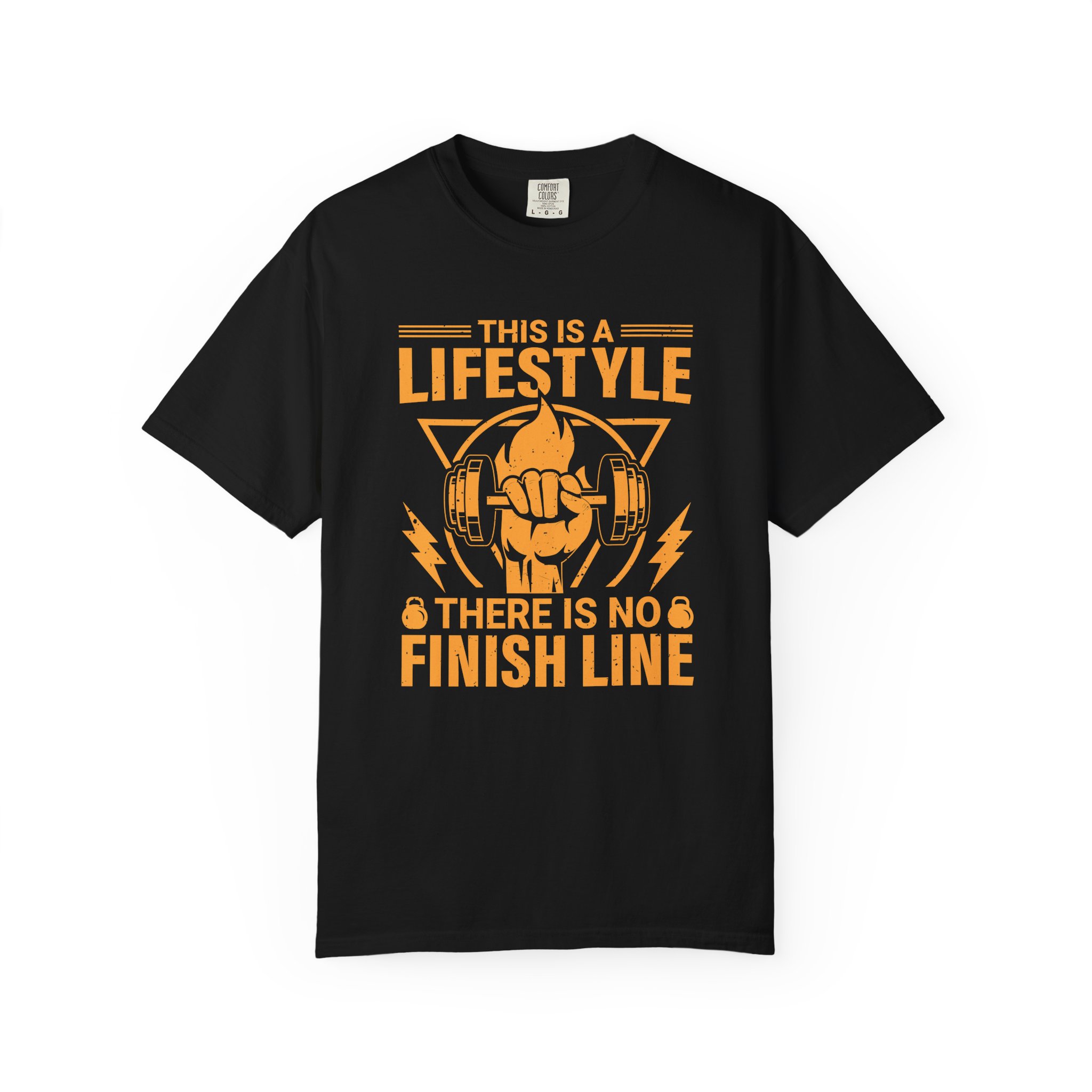 b2 - 6.15b - This Is a Lifestyle There Is No Finish Line T-Shirt – Motivational Running Graphic Tee for Endurance, Commitment & Active Living. - Image 33