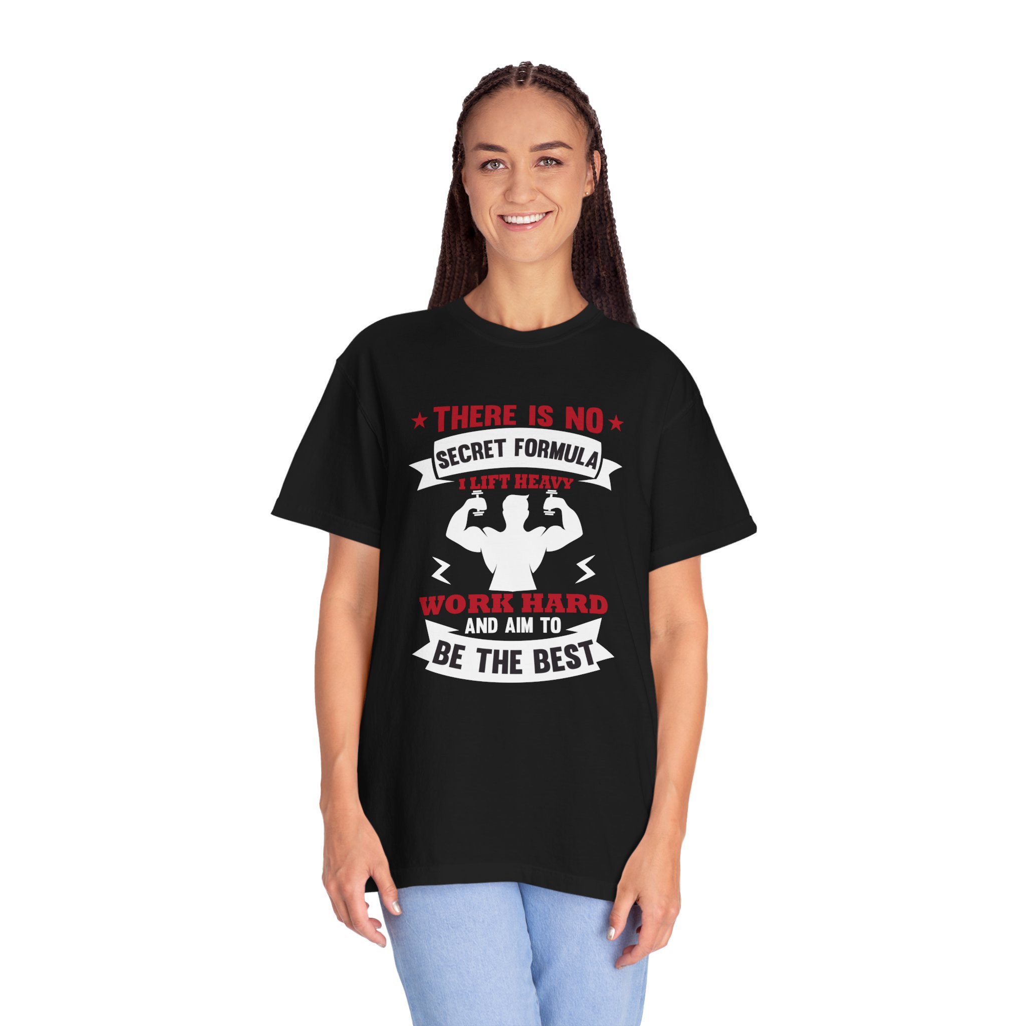 b2 - 6.13 - There Is No Secret Formula T-Shirt – Motivational Fitness Graphic Tee for Hard Work, Discipline & Real Results. - Image 3