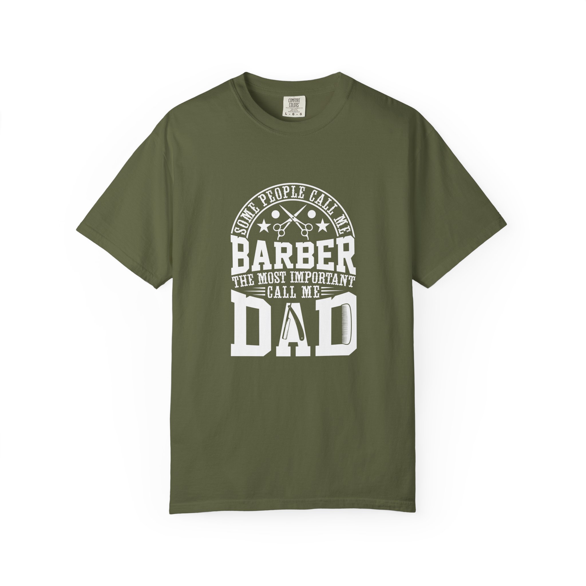 Dad Barber T-Shirt - Gift for Fathers, Stylish Dad Tee, Barber Apparel, Unisex Casual Wear, Father's Day Gift, Father's Day T-Shirt. - Image 17