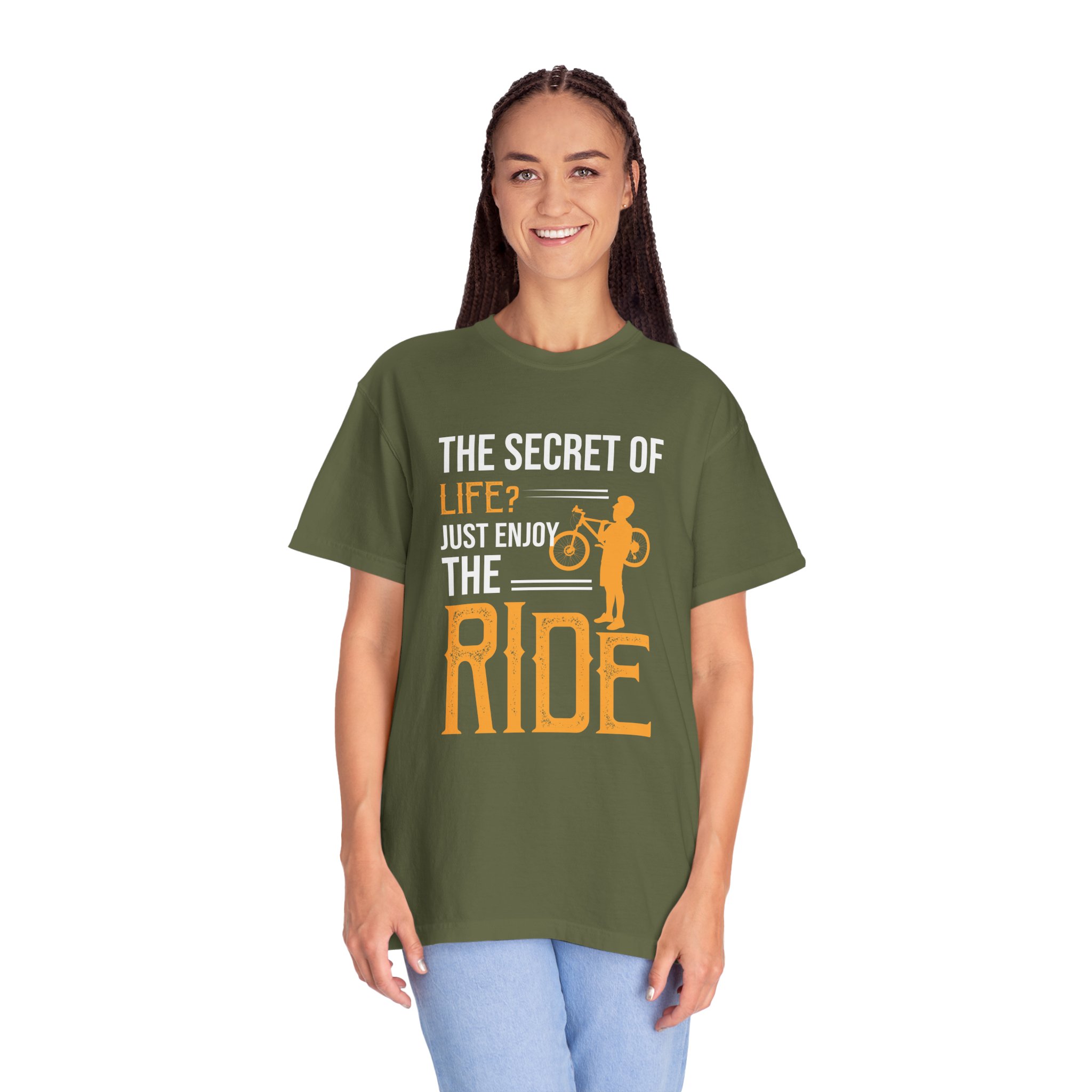 Unisex Inspirational Graphic T-Shirt, Motivational Tee, Perfect Gift for Bike Lovers, Casual Wear, Summer Style, Birthday Gift. - Image 11