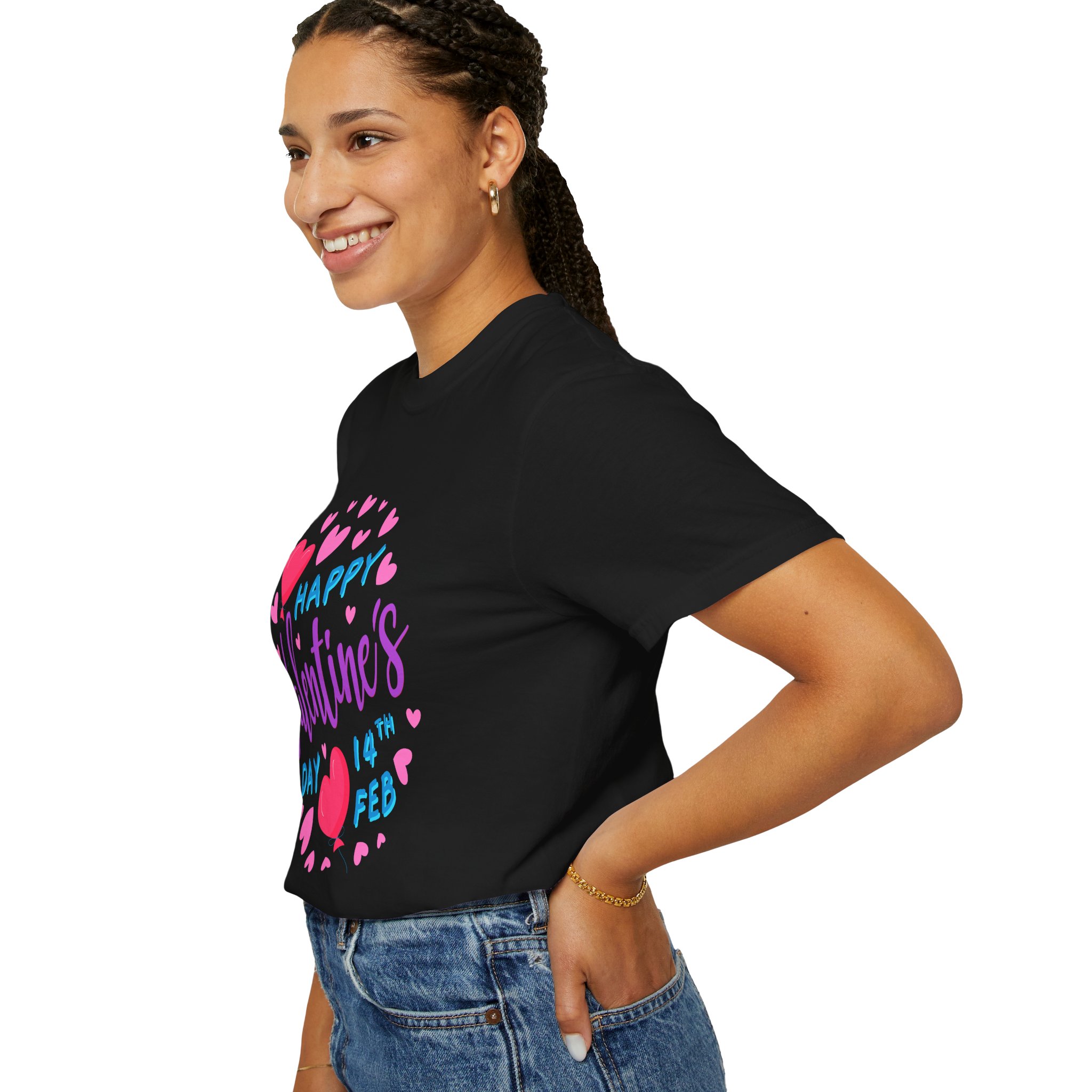 b2 - 8.1 - Happy Valentine’s Day 14th Feb T-Shirt – Cute Heart Graphic Tee for Love, Romance & Festive Celebration. - Image 45