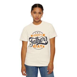 Happy Father’s Day Retro Badge T-Shirt – Cute Dad Graphic Tee for Father’s Day, Perfect Gift Giving & Celebration Wear. - Image 12