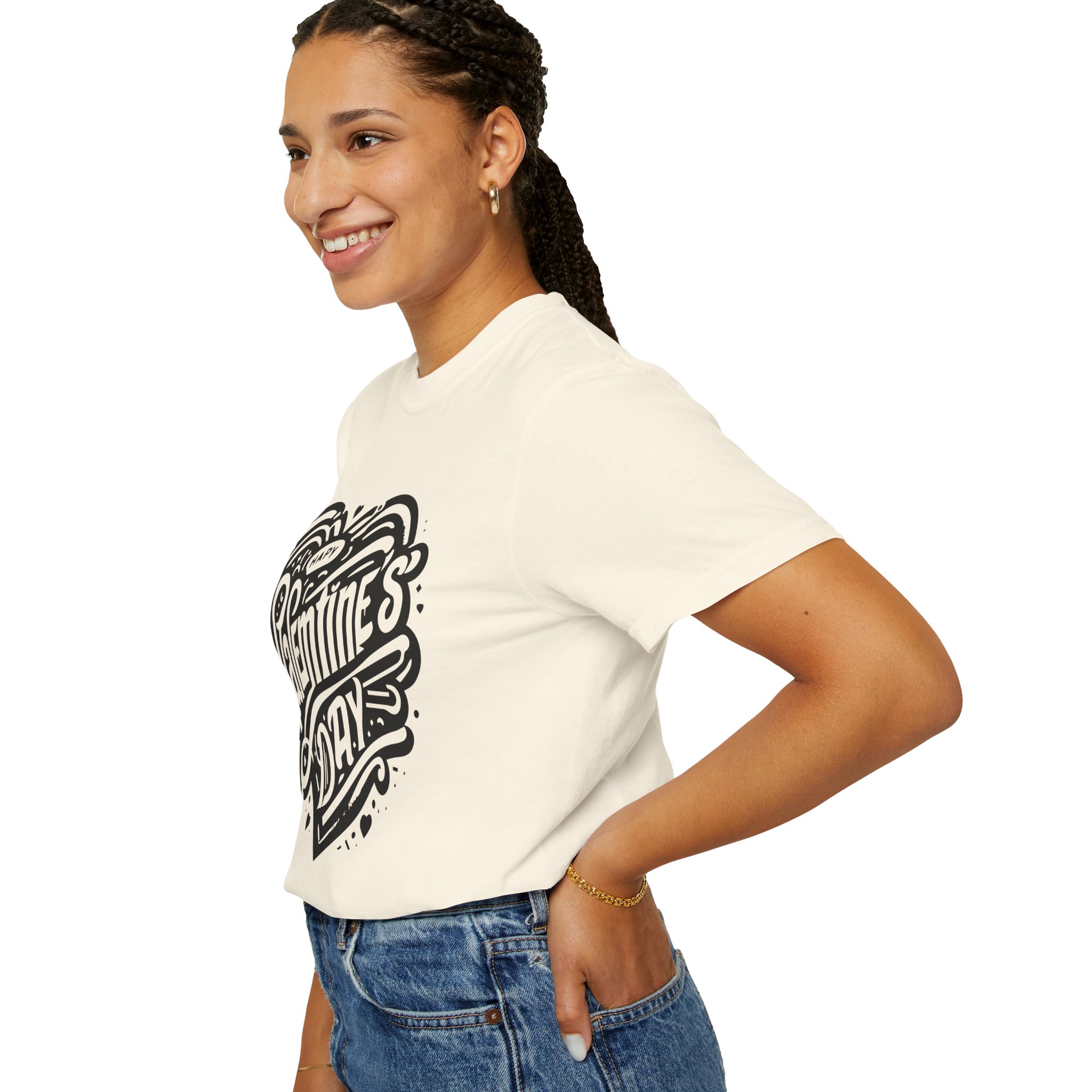 C - 8.12. - Valentine's Day Heart Graphic T-Shirt. - Image 21