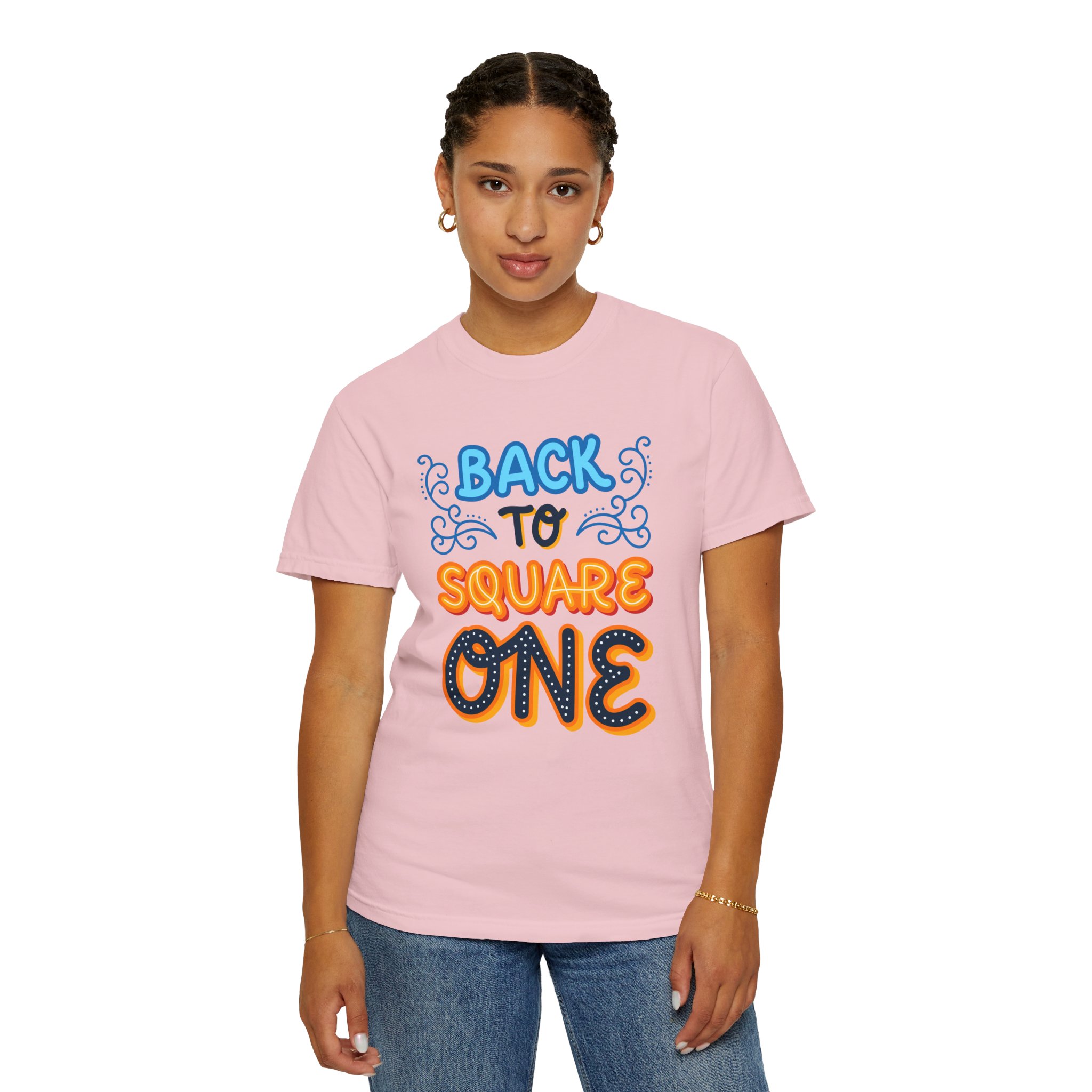 b2 - 2.8d - Back to Square One T-Shirt – Retro Fun Graphic Tee for Fresh Starts & Playful Everyday Vibes. - Image 44