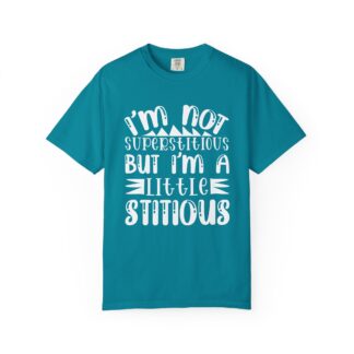 Funny sayings Tshirt - I’m Not Superstitious But I’m a Little Stitious Unisex Tee - Image 17