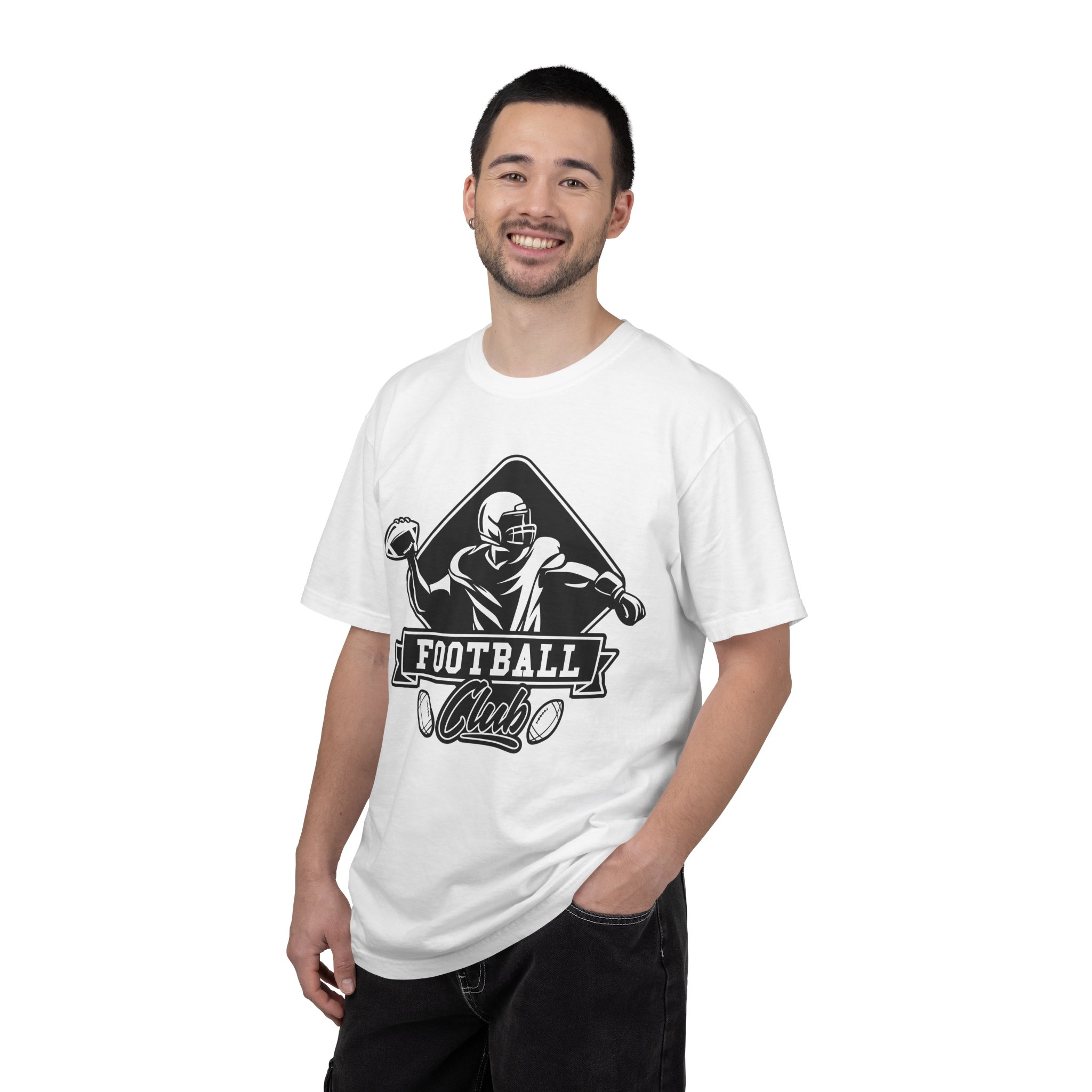 C - 16.15b - Football Club Unisex Garment-Dyed T-shirt | Casual Sportswear, Gift for Football Fans, Team Apparel, Perfect for Game Days. - Image 10