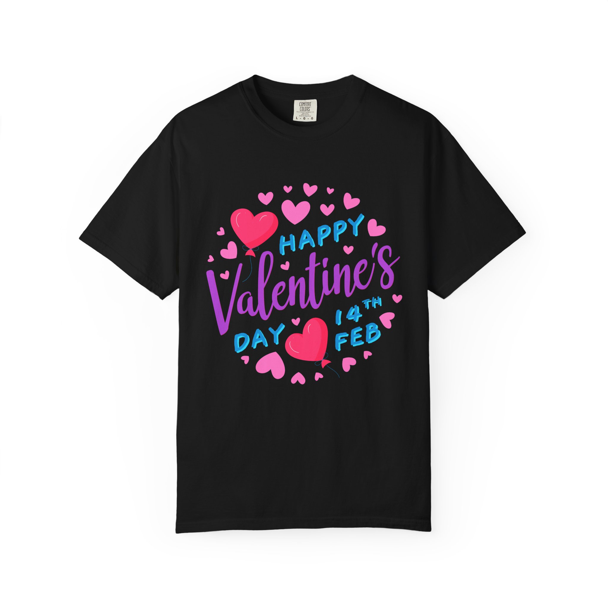 b2 - 8.1 - Happy Valentine’s Day 14th Feb T-Shirt – Cute Heart Graphic Tee for Love, Romance & Festive Celebration. - Image 41