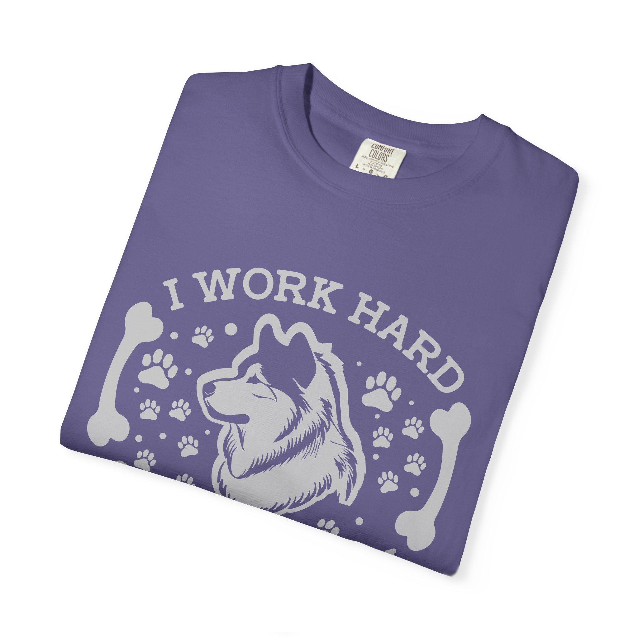 I Work Hard So My Dog Can Live a Better Life T-Shirt – Funny Dog Lover Graphic Tee for Pet Parents & Everyday Motivation. - Image 39