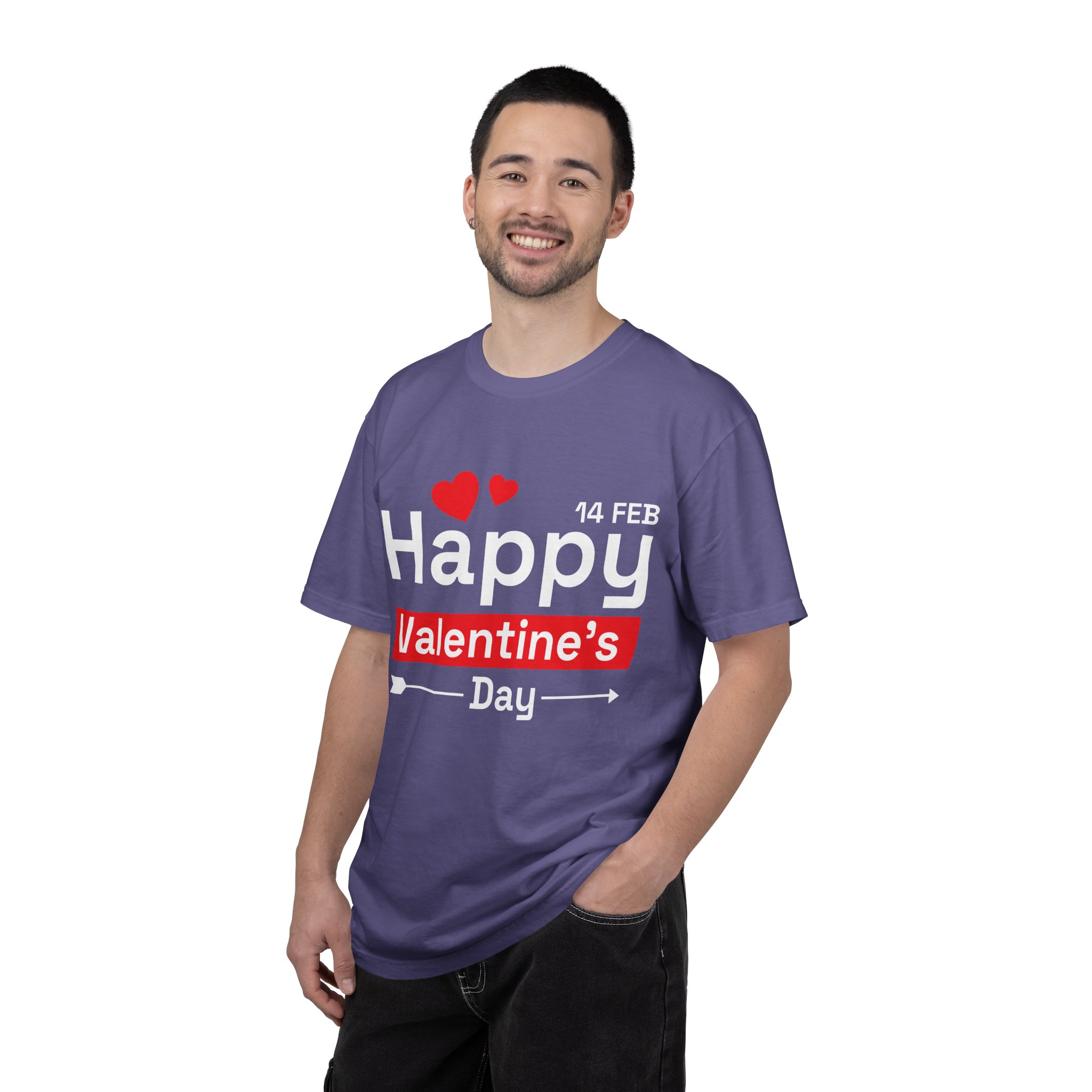 b2 - 8.6d - Happy Valentine’s Day T-Shirt – Classic Graphic Tee for Love, Romance & Festive Style. - Image 42