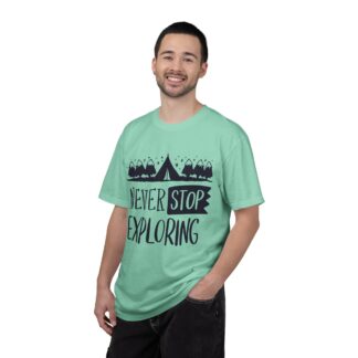 Adventure-Ready Garment-Dyed T-Shirt | Never Stop Exploring Graphic Tee, Camping Shirt, Travel Apparel, Nature Lover Gift. (Copy) - Image 34