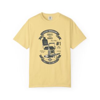 Classic Barbershop T-Shirt, Unisex Tee for Barber Lovers, Gift for Father’s Day, Vintage Haircut Shirt, Men’s Barber Apparel.