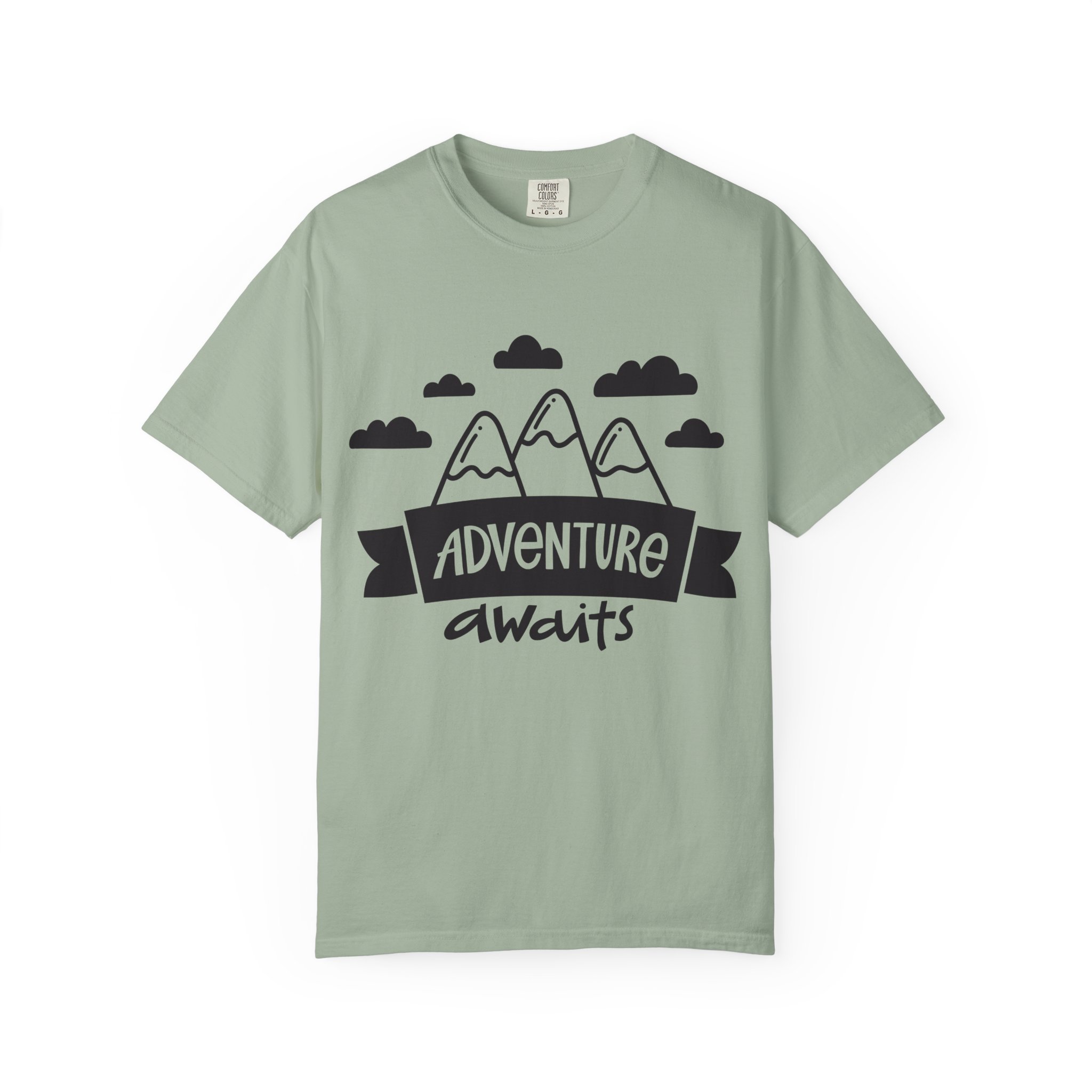 C - 14.4a - Adventure Awaits Unisex Garment-Dyed T-shirt | Nature Lover Tee, Outdoor Shirt, Travel Apparel, Gift for Explorers, Adventure Clothing. - Image 25