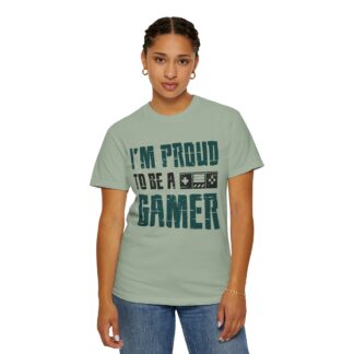 Cool Gaming T shirts - Proud Gamer Tee Unisex Tee - Image 28