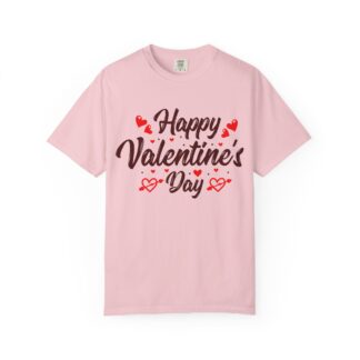 Happy Valentine’s Day Heart Graphic T-Shirt – Romantic Love Graphic Tee for Couples, Gift Giving & Festive Celebration. - Image 49