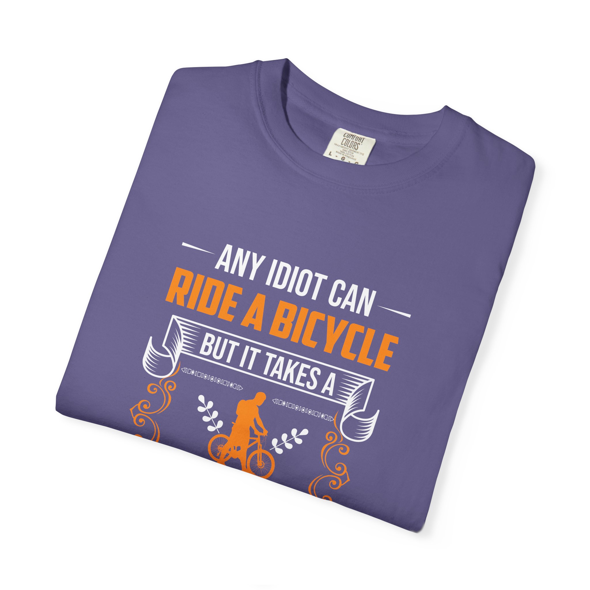 C - 20.17 - Idiot Cyclist T-Shirt: Perfect for Bike Lovers, Gift for Riders, Cycling Enthusiasts, Fun Tee for Bike Events, Sporty Casual Wear. - Image 23