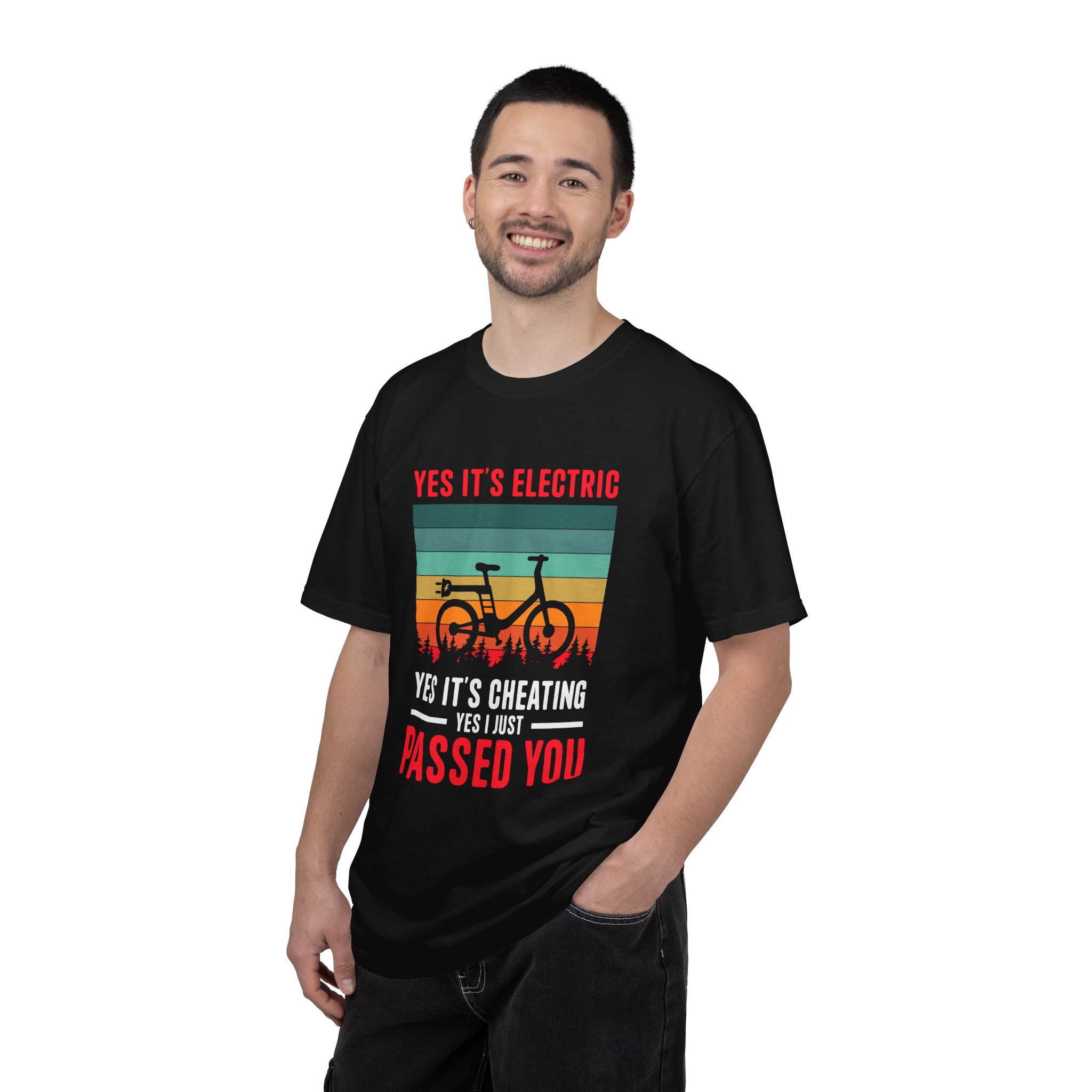 Electric Bike Humor T-Shirt - Perfect Gift for Cyclists, Casual Outfit, Sports Event, Cycling Enthusiasts. - Image 34