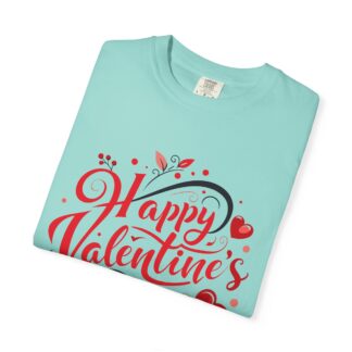 Happy Valentine’s Day Heart Design T-Shirt – Romantic Valentine Graphic Tee for Couples, Love Gift & Festive Wear. - Image 39