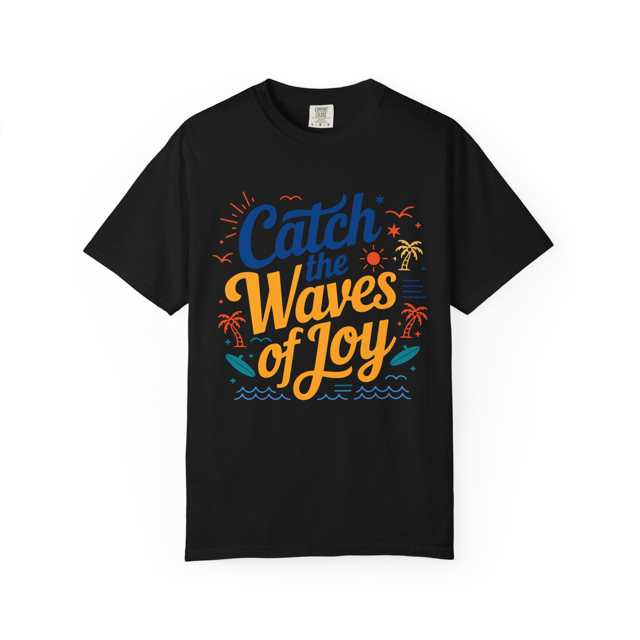 Catch the Waves of Joy T-Shirt, Beachwear, Summer Apparel, Unisex Fashion, Vacation Shirt, Gift for Surfers. - Image 25