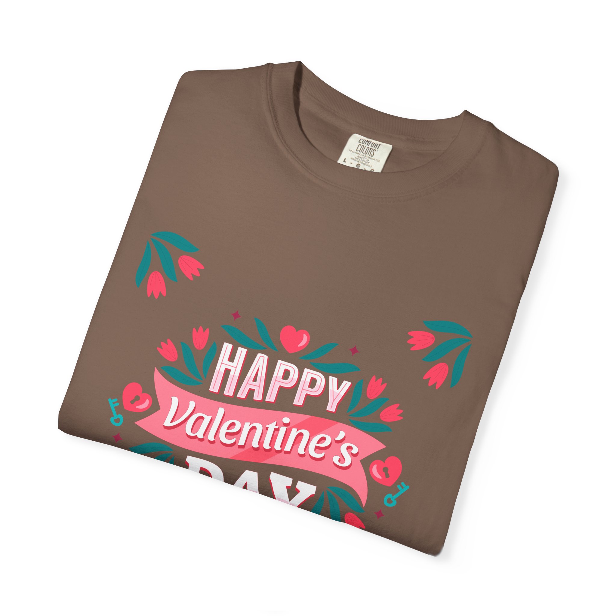 Unisex Valentine’s Day T-shirt, Cute Floral Graphic Tee, Gift for Him or Her, Casual Wear, Trendy Love Shirt. - Image 23