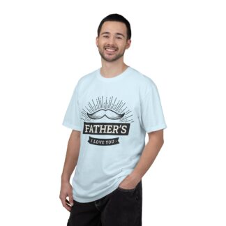 Father’s I Love You Vintage Mustache T-Shirt – Cute Love Graphic Tee for Dads, Perfect Gift for Father’s Day, Birthday & Special Celebration Wear. - Image 34