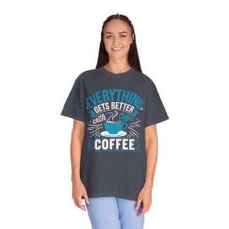 Coffee lover tshirt design for Positive Vibes - Image 35