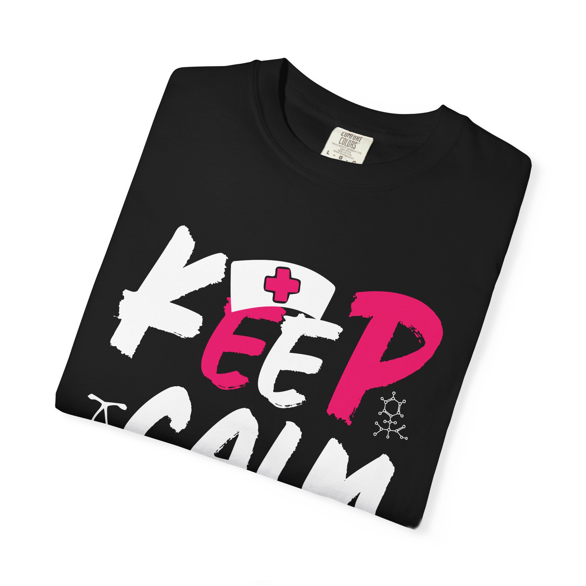 Nurse T-Shirt, Keep Calm Shirt, Gift for Nurses, Medical Humor Tee, Healthcare Appreciation. - Image 7