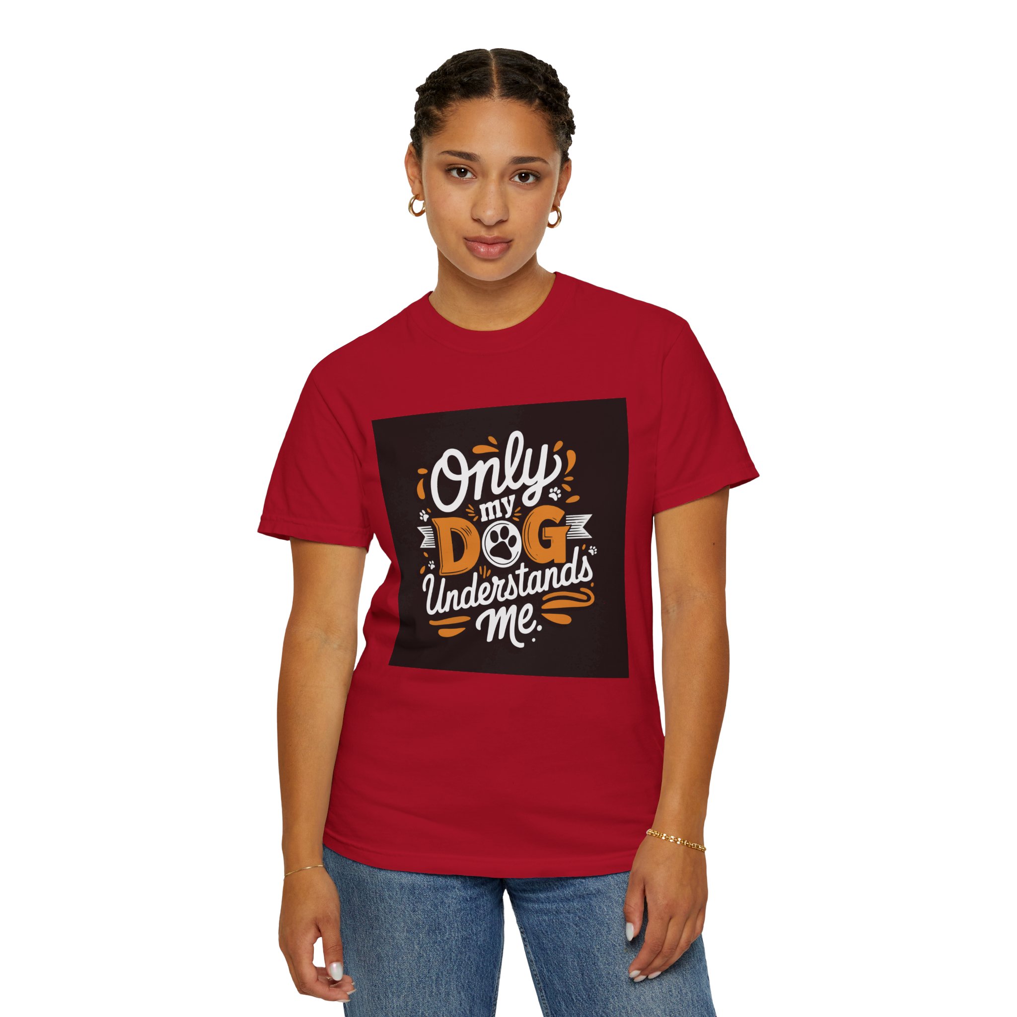 Unisex Dog Lover T-Shirt, "Only My Dog Understands Me" Tee, Funny Pet Shirt, Gift for Dog Parents, Cute Animal Lover Apparel. - Image 52