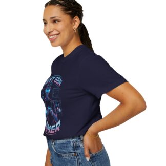 Retro gaming t-shirt Next Gen Gamer Tee – Retro Neon Video Game Graphic - Image 13