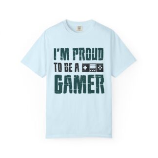 Cool Gaming T shirts - Proud Gamer Tee Unisex Tee - Image 33