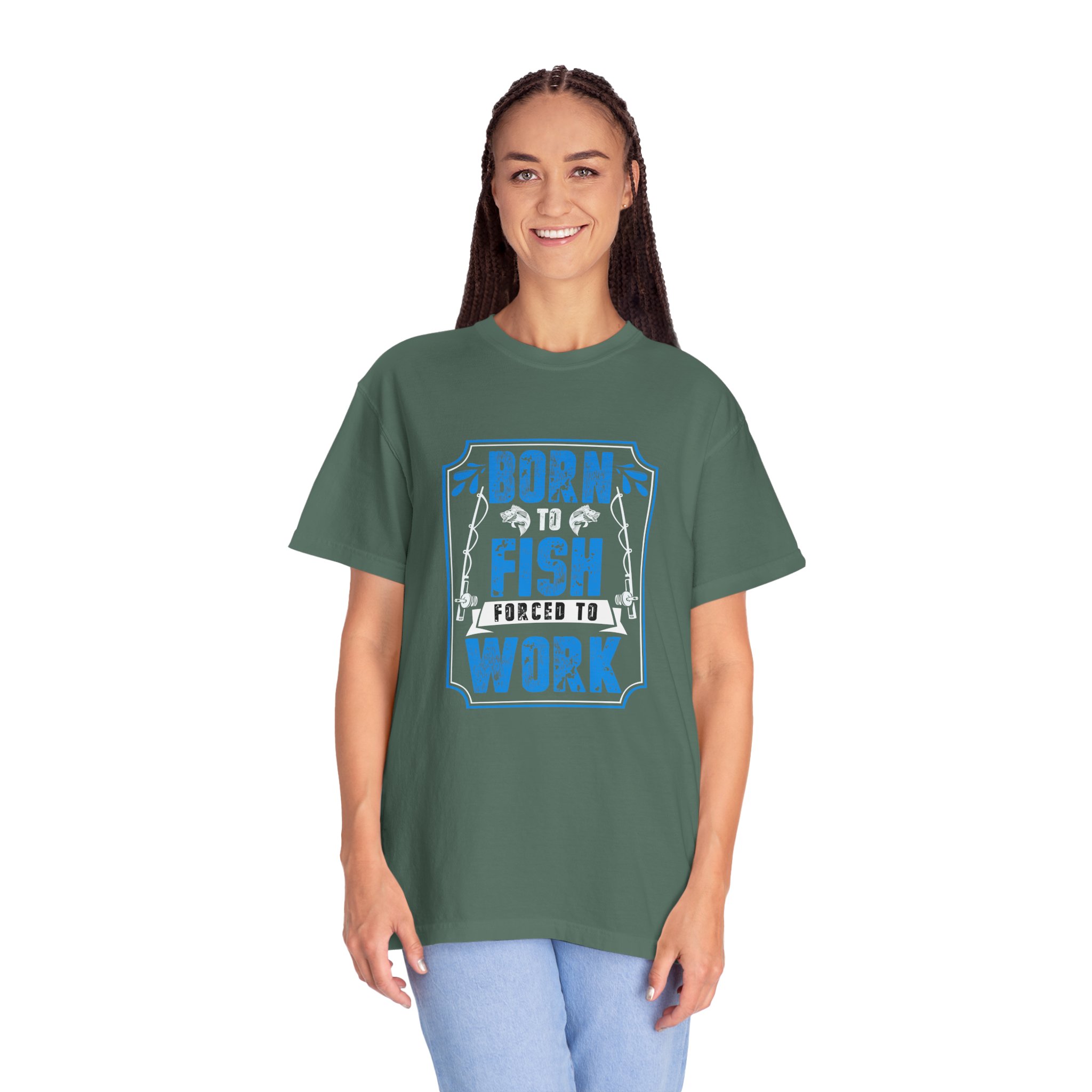 Born to Fish T-shirt, Unisex Fishing Tee, Outdoor Adventure Shirt, Gift for Fishermen, Casual Wear for Nature Lovers. - Image 11