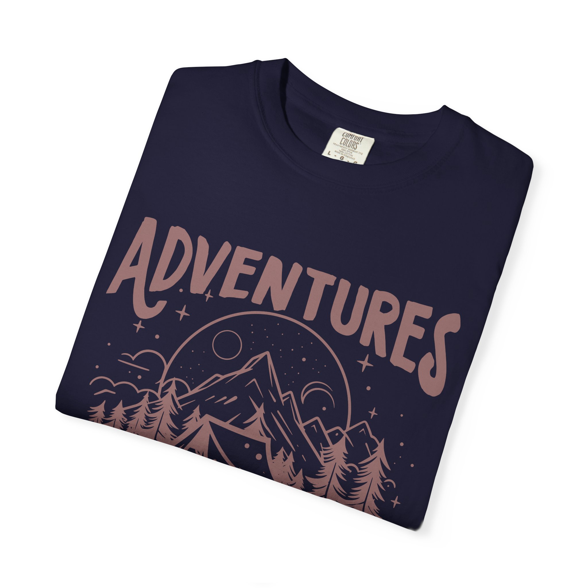 Adventure T-Shirt, Unisex Camping Tee, Outdoor Lover Gift, Nature Apparel, Travel Shirt, Hiking Outfit. - Image 7
