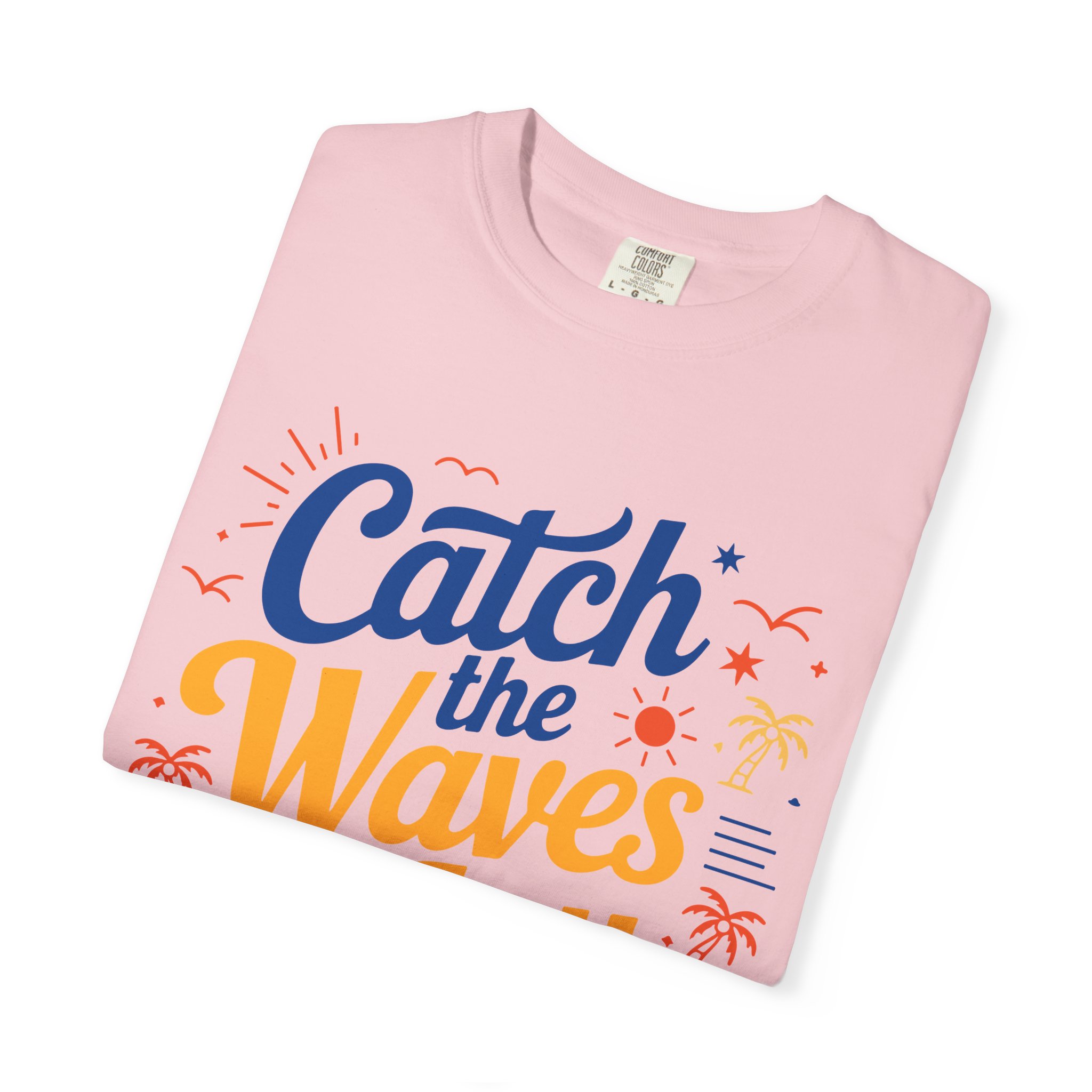 Catch the Waves of Joy T-Shirt, Beachwear, Summer Apparel, Unisex Fashion, Vacation Shirt, Gift for Surfers. - Image 39